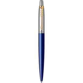 Шариковая ручка Parker Jotter SE 135 Lacquer Blue St.Steel GT, стержень: M, цвет чернил : blue, в подарочной упаковке