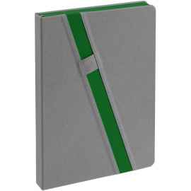 Ежедневник Rubikon, недатированный серо-зеленый, Цвет: зеленый, серый, серо-зеленый