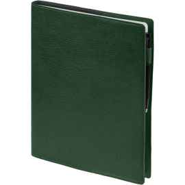 Ежедневник в суперобложке Brave Book, недатированный, зеленый, Цвет: зеленый