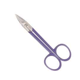Ножницы Dewal Beauty для педикюра 10 см, фиолетовый