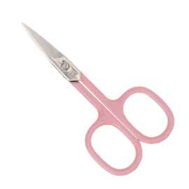 Ножницы Dewal Beauty маникюрные для ногтей 9 см, розовый