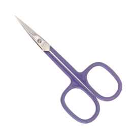 Ножницы Dewal Beauty маникюрные для кутикулы 9 см, фиолетовый
