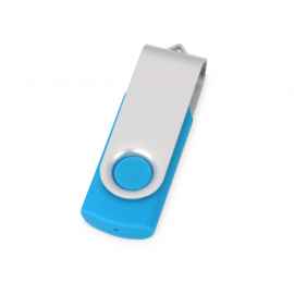 USB-флешка на 8 Гб Квебек, 8Gb, 6211.10.08, Цвет: голубой, Интерфейс: USB 2.0, Объем памяти: 8 Gb, Размер: 8Gb
