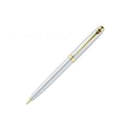 Ручка шариковая Eco, 417372, Цвет: серебристый,золотистый