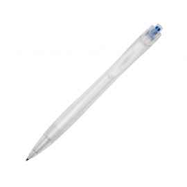 Ручка шариковая Honua из переработанного ПЭТ, 10775753, Цвет: прозрачный,ярко-синий