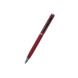 Ручка металлическая шариковая Firenze, софт-тач, 20-0301, Цвет: красный