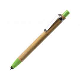 Ручка-стилус шариковая бамбуковая NAGOYA, BL8084TA114, Цвет: зеленое яблоко