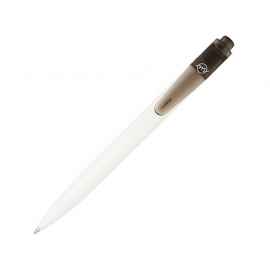 Ручка пластиковая шариковая Thalaasa, 10786190, Цвет: черный прозрачный,белый