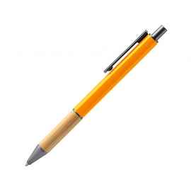 Ручка шариковая металлическая с бамбуковой вставкой PENTA, BL7982TA31, Цвет: оранжевый