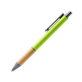 Ручка шариковая металлическая с бамбуковой вставкой PENTA, BL7982TA226, Цвет: зеленый