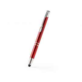 Ручка-стилус металлическая шариковая KRUGER, BL8090TA60, Цвет: красный