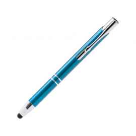 Ручка-стилус металлическая шариковая KRUGER, BL8090TA242, Цвет: голубой