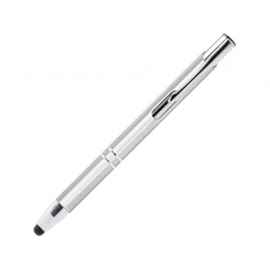 Ручка-стилус металлическая шариковая KRUGER, BL8090TA251, Цвет: серебристый