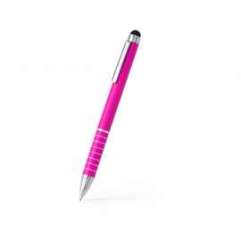 Ручка-стилус металлическая шариковая CANAIMA, HW8004S140, Цвет: фуксия