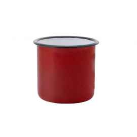 Кружка металлическая ANON, MD4015S16001, Цвет: красный,белый, Объем: 380
