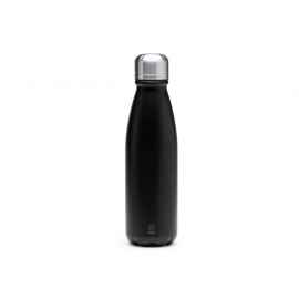 Бутылка KISKO из переработанного алюминия, BI4213S102, Цвет: черный, Объем: 550