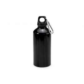 Бутылка ATHLETIC с карабином, MD4045S102, Цвет: черный, Объем: 400