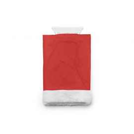 Скребок для льда NISEK с рукавицей из полиэстера, TO4128S160, Цвет: красный