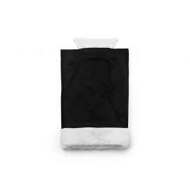 Скребок для льда NISEK с рукавицей из полиэстера, TO4128S102, Цвет: черный