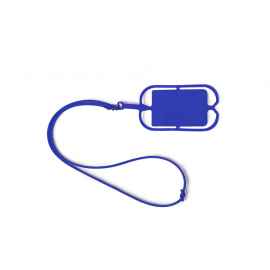 Силиконовый шнурок DALVIK с держателем мобильного телефона и карт, LY7046S105, Цвет: синий