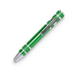 Алюминиевый мультитул BRICO в форме ручки, TO3991S1226, Цвет: зеленый,серебристый