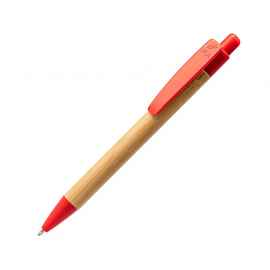 Ручка шариковая GILDON, BL8080TA60, Цвет: красный,натуральный