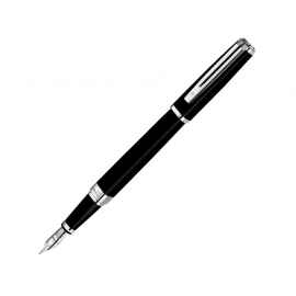 Ручка перьевая Exception, F, S0637010, Цвет: черный,серебристый