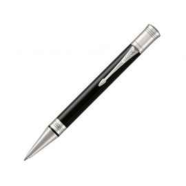 Ручка шариковая Duofold Classic International, 1931390, Цвет: черный,серебристый