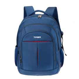 Рюкзак TORBER FORGRAD с отделением для ноутбука 15', синий, полиэстер, 46 х 32 x 13 см