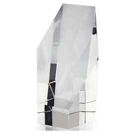 Кристалл  'Шестиугольник', прозрачный, 7,2х6,6х12,5 см, стекло, лазерная гравировка