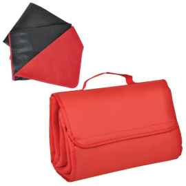 Коврик для пикника 'SUNDAY'. Красный,600 D полиэстер+флис+водоотталкивающее покрытие,150*135 см, Цвет: красный, Размер: 150*135 см
