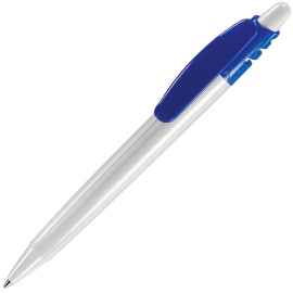 X-8, ручка шариковая, синий/белый, пластик, Цвет: белый, синий