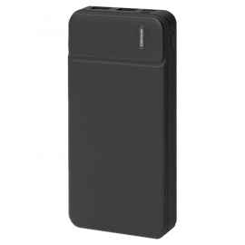 Универсальный аккумулятор OMG Flash 10 (10000 мАч) с подсветкой и soft touch,черный,13,7х6,87х1,55мм, Цвет: черный