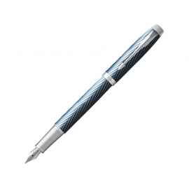Перьевая ручка Parker IM Premium, F, 2143651, Цвет: голубой,серебристый