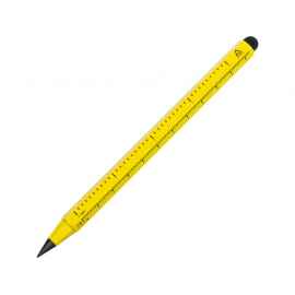 Вечный карандаш с линейкой и стилусом Sicily, 11536.04, Цвет: желтый