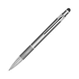 Шариковая ручка Levi, серая, Цвет: серый, Размер: 10x137x7