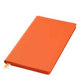 Ежедневник Rain недатированный, оранжевый (без упаковки, без стикера), Цвет: оранжевый, серый, бежевый, оранжевый, Размер: 212x145x15