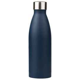 Термобутылка вакуумная герметичная Fresco, синяя, Цвет: синий, Объем: 500, Размер: 75x75x245