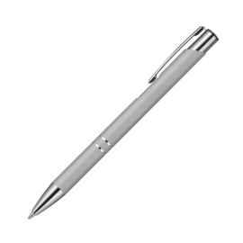 Шариковая ручка Alpha, серебряная, Цвет: серебряный, Размер: 11x135x8