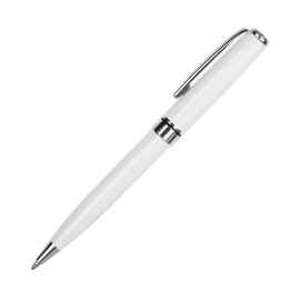 Шариковая ручка Tesoro, белая, Цвет: белый, Размер: 14x130x9