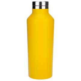 Термобутылка вакуумная герметичная Asti, желтая, Цвет: желтый, Объем: 500, Размер: 84x84x225
