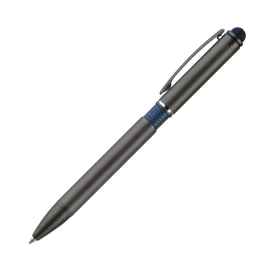 Шариковая ручка IP Chameleon, синяя, Цвет: серый, синий, Размер: 12x140x8