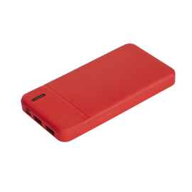 Внешний аккумулятор с подсветкой Skyline Plus 10000 mAh, красный, Цвет: красный, Размер: 110x185x25