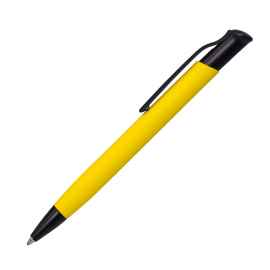 Шариковая ручка Grunge Lemoni, желтая, Цвет: желтый, черный, Размер: 9x136x8