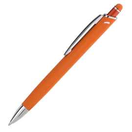 Шариковая ручка Quattro, оранжевая, Цвет: оранжевый, Размер: 13x138x8