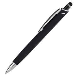 Шариковая ручка Quattro, черная, Цвет: черный, Размер: 13x138x8