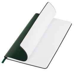 Ежедневник Slimbook Manchester недатированный без печати, зеленый (Sketchbook), Цвет: зеленый, белый, белый, белый, Размер: 134x213x8