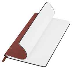 Ежедневник Marseille недатированный без печати, коричневый (Sketchbook), Цвет: коричневый, белый, белый, белый, Размер: 134x213x8