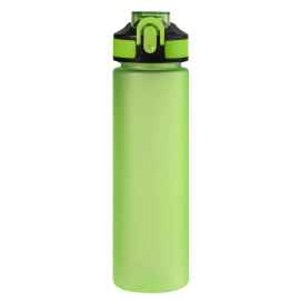 Бутылка для воды Flip, зеленая, Цвет: зеленый, Объем: 700, Размер: 75x75x260