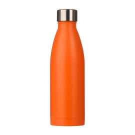 Термобутылка вакуумная герметичная Fresco, оранжевая, Цвет: оранжевый, Объем: 500, Размер: 75x75x245